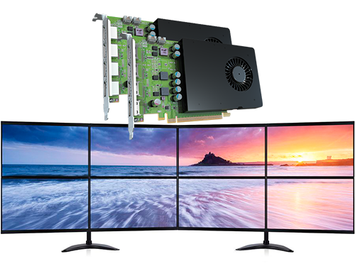 Графические карты для видеостен