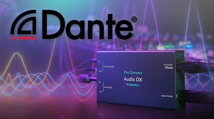 Magewell Pro Convert Audio DX: Конвертер аудио с поддержкой Dante, NDI и SRT