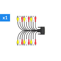 Кабель-переходник DB25 - 6 A/V Кабель-переходник DB25 - 6 A/V